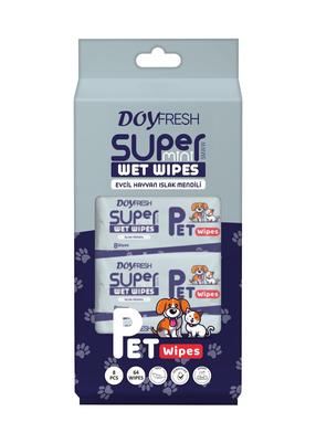 Drėgnos servetėlės Doyfresh SMWW PET, 1 sl, 8 vnt.