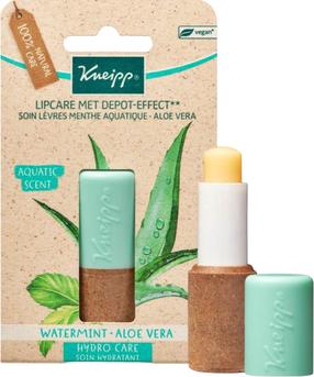 Lūpu balzams Kneipp Lip Care, 4.7 g, watermint-aloe vera