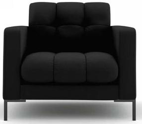 Krėslas Micadoni Home Mamaia 1 Seat, juoda sp., 87 cm x 92 cm x 75 cm