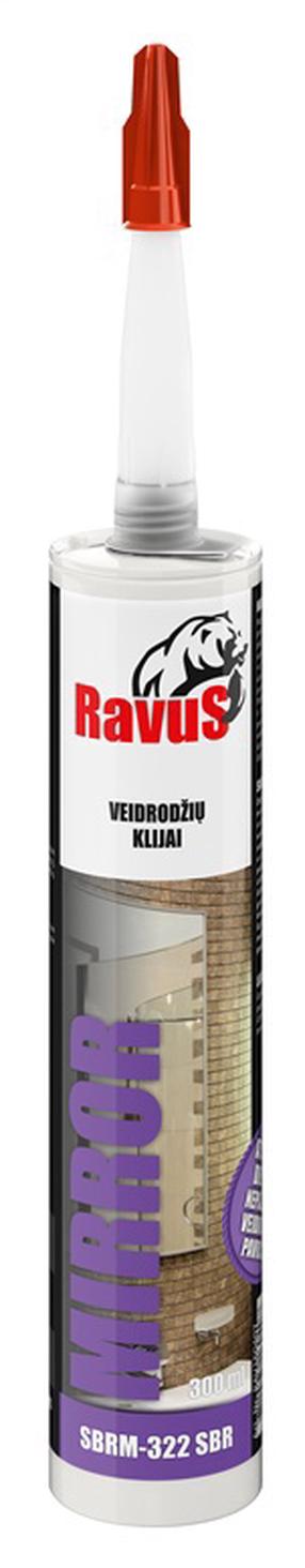 Klijai veidrodžiams Ravus Mirror, 0.3 l, geltona sp.