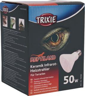 Terraariumi lambipirn Trixie Infrared Heat Emitter, 50 W, 100 mm x 75 mm