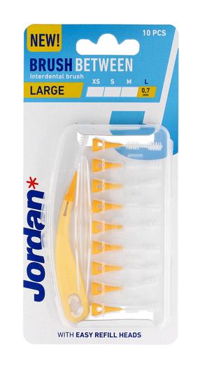 Tarpdančių šepetėlis Orkla Jordan, geltona sp.