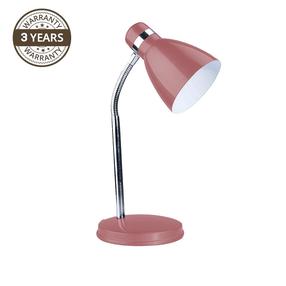 Galda stāvlampas Domoletti Timber MT29988B-1, E27, 40W, rozā krās./sudraba krās.
