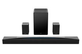 Prekė su pažeista pakuote. Soundbar sistema TCL Q Q85H Class 7.1.4, juoda sp.