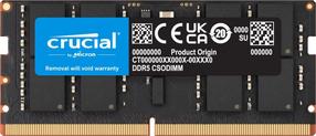 Operatyvioji atmintis (RAM) Crucial CT32G64C52CS5, DDR5 (SO-DIMM), 32 GB, 6400 MHz