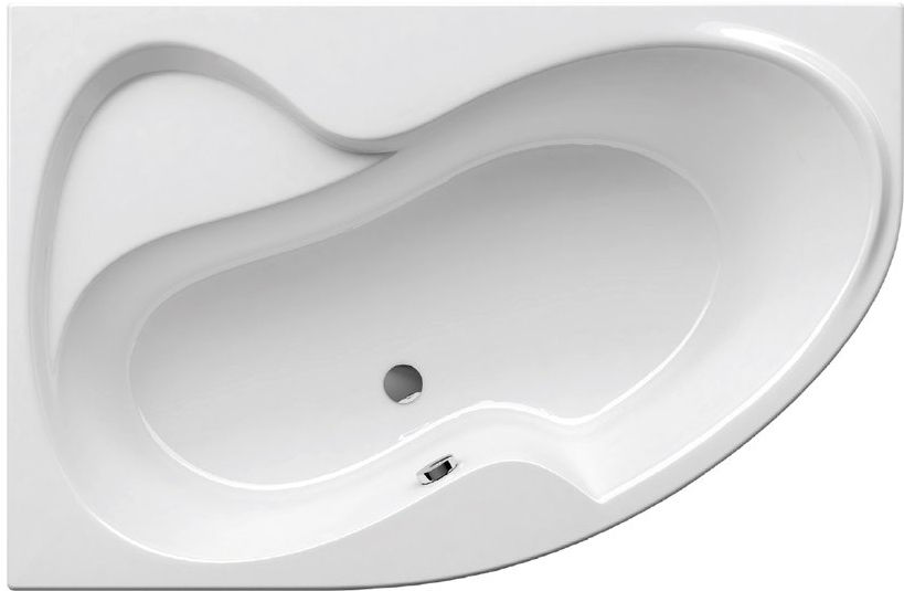 Vann Ravak, 150 cm x 44 cm x 105 cm, asümmeetriline, valge v.
