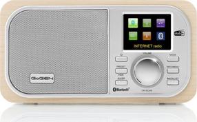 Радиоприемник GoGEN IR237BTDAB, коричневый цв.