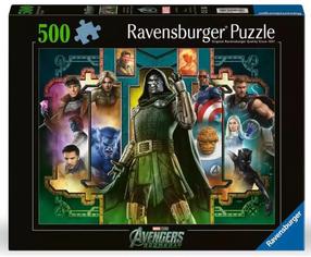 Puzle Ravensburger Marvel Avengers, 49 cm x 36 cm, 500 gab.
