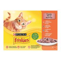 Šlapias kačių maistas Friskies, žuvis, 0.085 kg x 12 vnt.