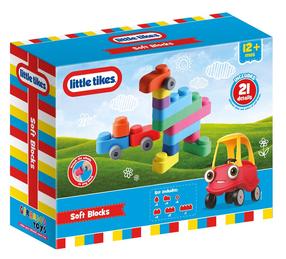 Набор игрушечных блоков Little Tikes Soft, 21 шт., многоцветный