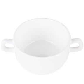 Puljongikauss, komplekt Luminarc Carine, 320 ml, 11 cm x 9.2 cm, Ø 8 cm, valge v., klaas