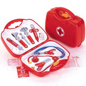 Rotaļlietu ārsta komplekts Klein Doctor 43832, balta krās./sarkana krās.