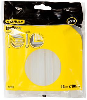 Liimipulk Stanley 1-GS20DT, 1.2 cm, läbipaistev v., 24 tk