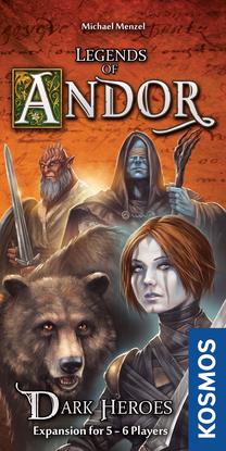 Stalo žaidimas Kosmos Legends of Andor: Dark Heroes, EN