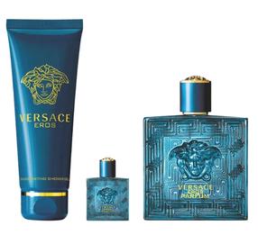 Подарочные комплекты для мужчин Versace Eros, 3 шт.