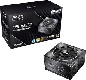 Barošanas bloks ASRock PRO-M850G 850 W, 13.5 cm