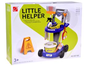 Namų ruošos žaislas, valymo priemonių rinkinys Little Helper ZA5873, mėlyna sp.