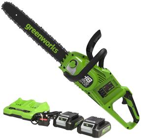 Akumulatora ķēdes zāģis Greenworks Cordless Chainsaw, 36 cm