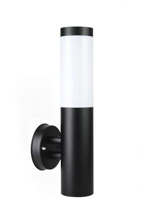 Āra sienas lampa Su-Ma Inox ST 025, 40W, E27, IP44, melna krās., 7.5 cm x 33.6 cm