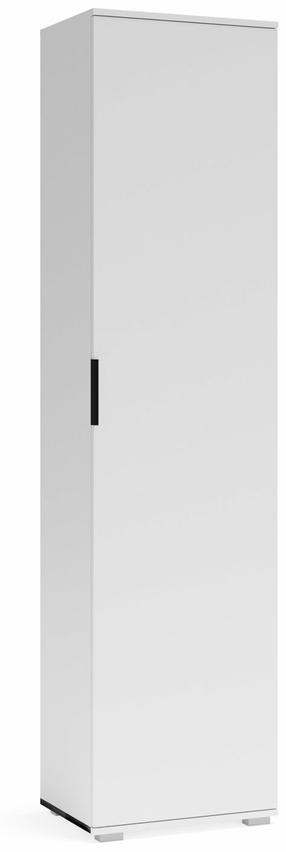 Prieškambario spinta Clif SL-50, balta, 50 cm x 38 cm x 202.5 cm