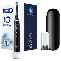 Prekė su pažeista pakuote. Elektrinis dantų šepetėlis Oral-B iOM6.1B6.3DK iO6, juoda sp.