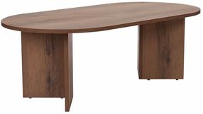Kavos staliukas Nordure Sable, ruda sp., 60 cm x 119 cm x 40 cm
