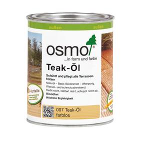 Aliejus terasoms OSMO 007, skaidrus, 0.75 l