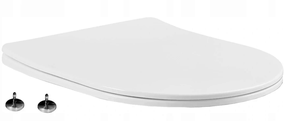 Unitazo dangtis Mexen Slim, balta sp., 42.5 cm x 36 cm