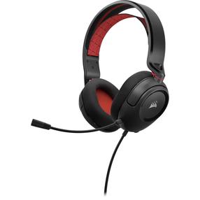Vadu spēļu austiņas Corsair HS35 v2 CA-9011377-EU, melna krās./sarkana krās.
