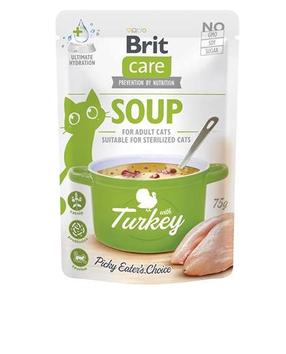 Šlapias kačių maistas Brit Care, kalakutiena, 0.075 kg