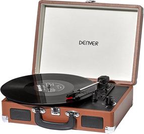 Kahjustatud pakendiga toode. Plaadimängija Denver VPL-120 Brown, pruun v., 2 W