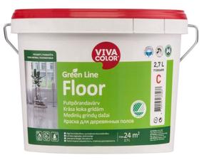 Krāsa Vivacolor, green line floor krās., 7.2 l