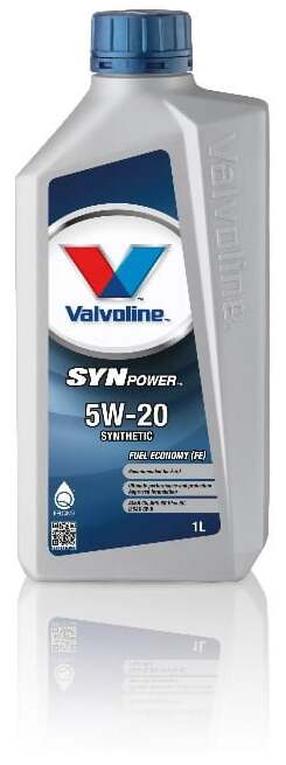 Машинное масло Valvoline SynPower FE 5W - 20, синтетический, 1 л