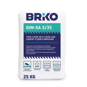 Mišinys Briko Mixture GIM SA 5/35, išlyginamasis, 25 kg