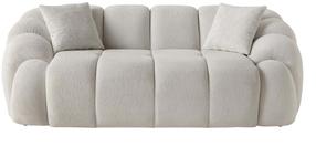 Sofa Hanah Home Octavio 752EST2501, balta sp., 80 x 199 cm x 70 cm