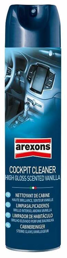 Automobilių salono valiklis Arexons Cockpit Cleaner High Gloss Vanilla, 0.6 l