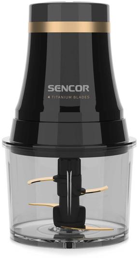 Smulkintuvas Sencor SCB 4000BK, 400 W, skaidri sp./aukso sp./juoda sp.