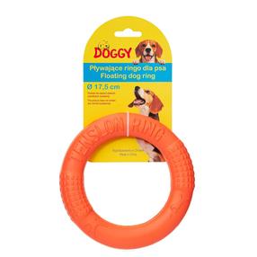 Žaislas šuniui, žiedai Doggy Ringo, 17.5 cm, Ø 17.5 cm, oranžinė sp., S