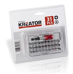 Набор отверток и бит, с держателем Kreator KRT064550