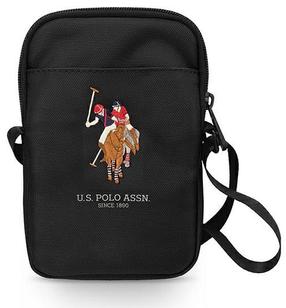 Telefona vāciņš U.S. Polo Assn. USPBPUGFLBK, melna krās., Universāla