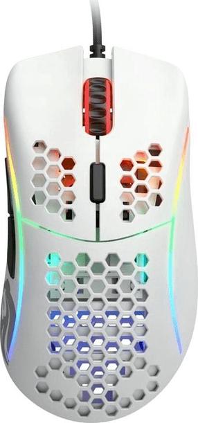 Laidinė žaidimų pelė Glorious PC Gaming Race Model D Right-Hand Mouse, balta sp.