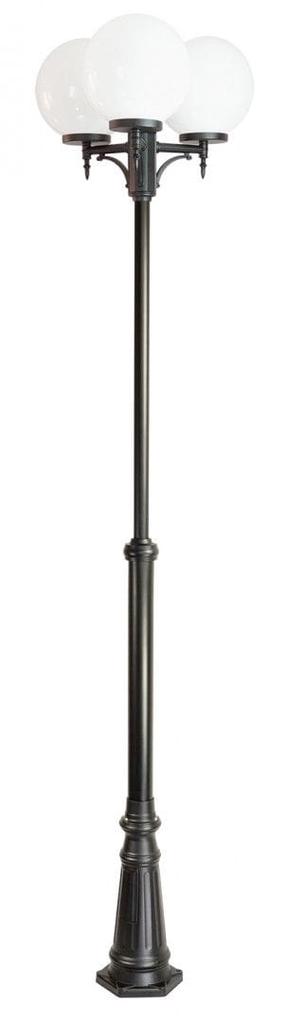 Pastatomas lauko šviestuvas Su-Ma Kule Classic 300, 100W, E27, IP43, juoda sp., 26.2 cm x 190 - 290 cm