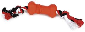 Žaislas šuniui, virvinis Beeztees Sumo Mini Fit Bone 626650, 11 cm, raudona sp.