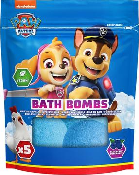 Vonios bomba Nickelodeon Kids Paw Patrol, 50 g, 5 vnt.