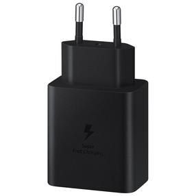 Telefona lādētājs Samsung EP-T4510, USB-C, melna krās., 45 W