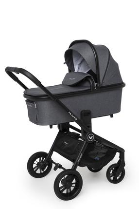 Universālie rati Muuvo Quick 2in1, grafīta krās.