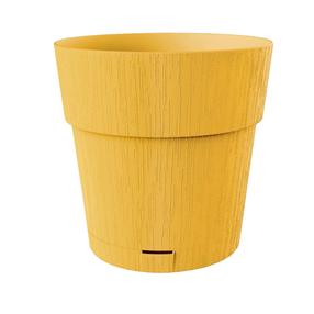 Gėlių vazonas Stefanplast Ethica 2168167, plastikinis, Ø 30 cm, geltona sp.