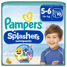 Maudymosi sauskelnės Pampers Splashers, 5 dydis, 10 vnt.
