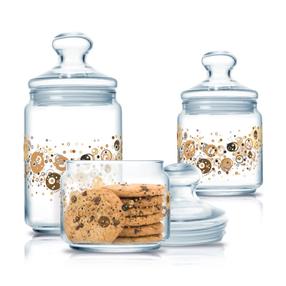 Birių produktų indas, rinkinys Luminarc Club Comet, 1 l, skaidri sp.