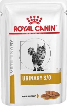 Šlapias kačių maistas Royal Canin Urinary S/O R27377K, vištiena, 0.085 kg